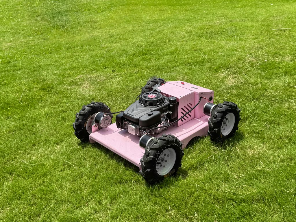 Tracked vs Wheeled Remote Control Lawn Mowers