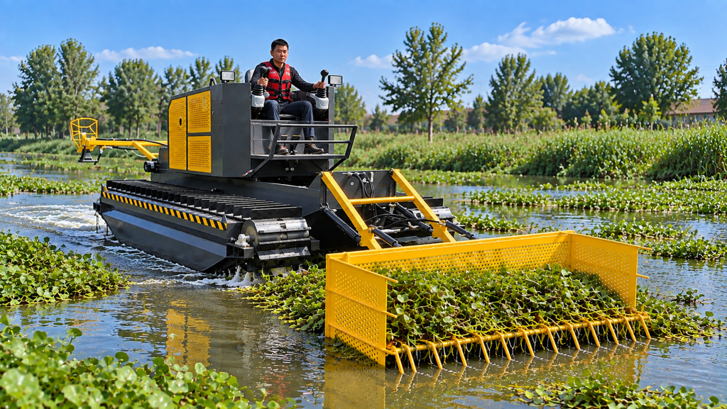 FY-35 & FY-45 Amphibious Work Equipment for Waterway Maintenance